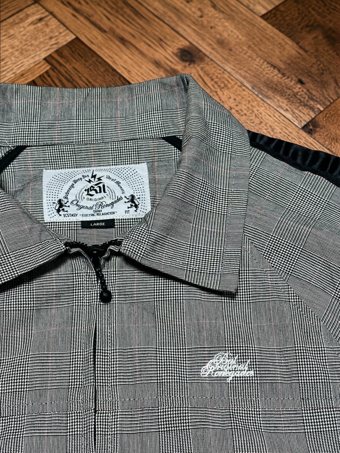 BAL 사이드 파이핑 블루종 자켓 상품이미지2