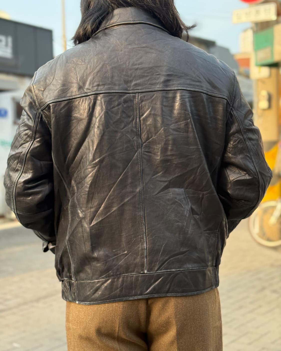 다커스 by 리바이스 레더 카코트 XXL 상품이미지9