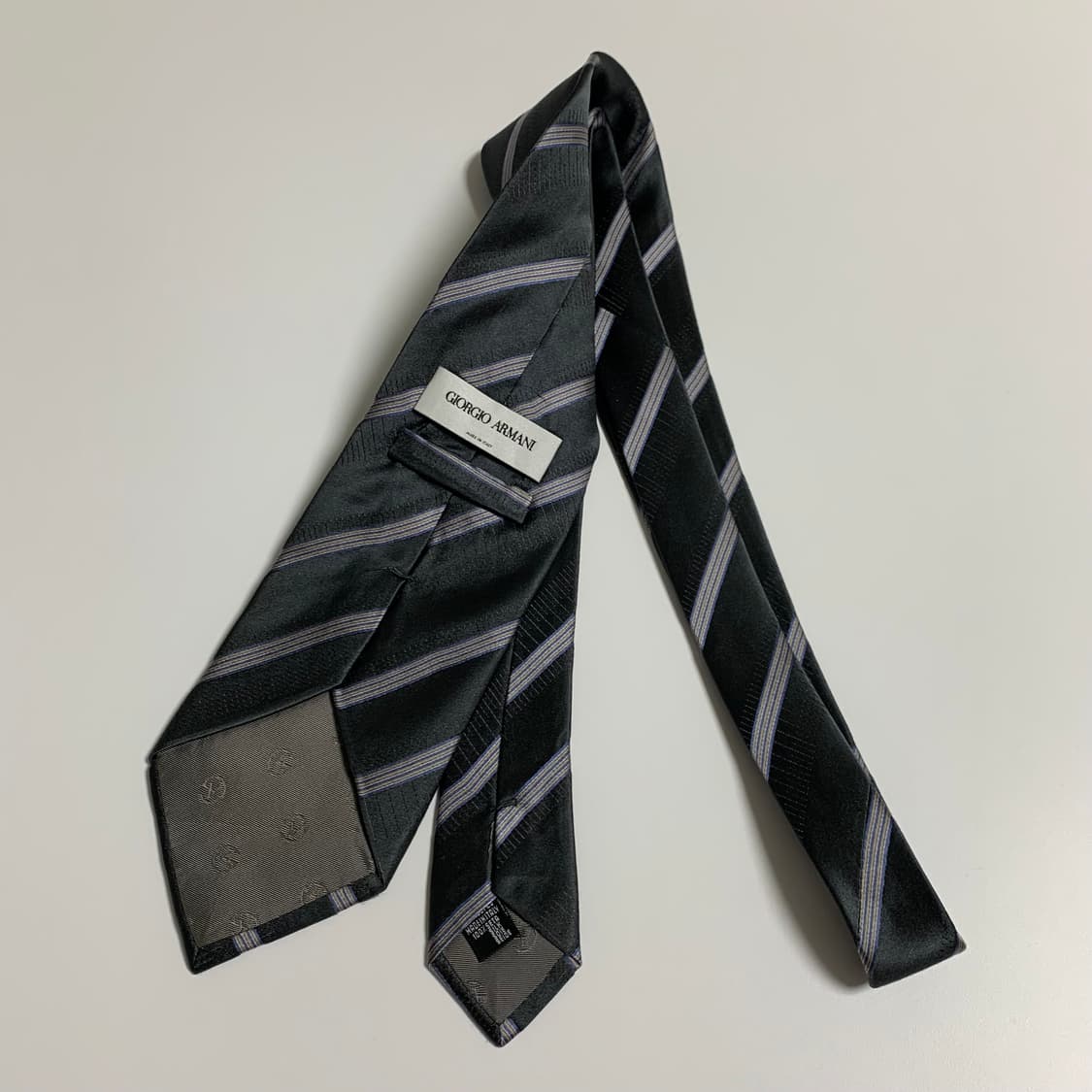 조르지오 아르마니(ARMANI) 신형 명품 클래식 스트라이프 넥타이 상품이미지9