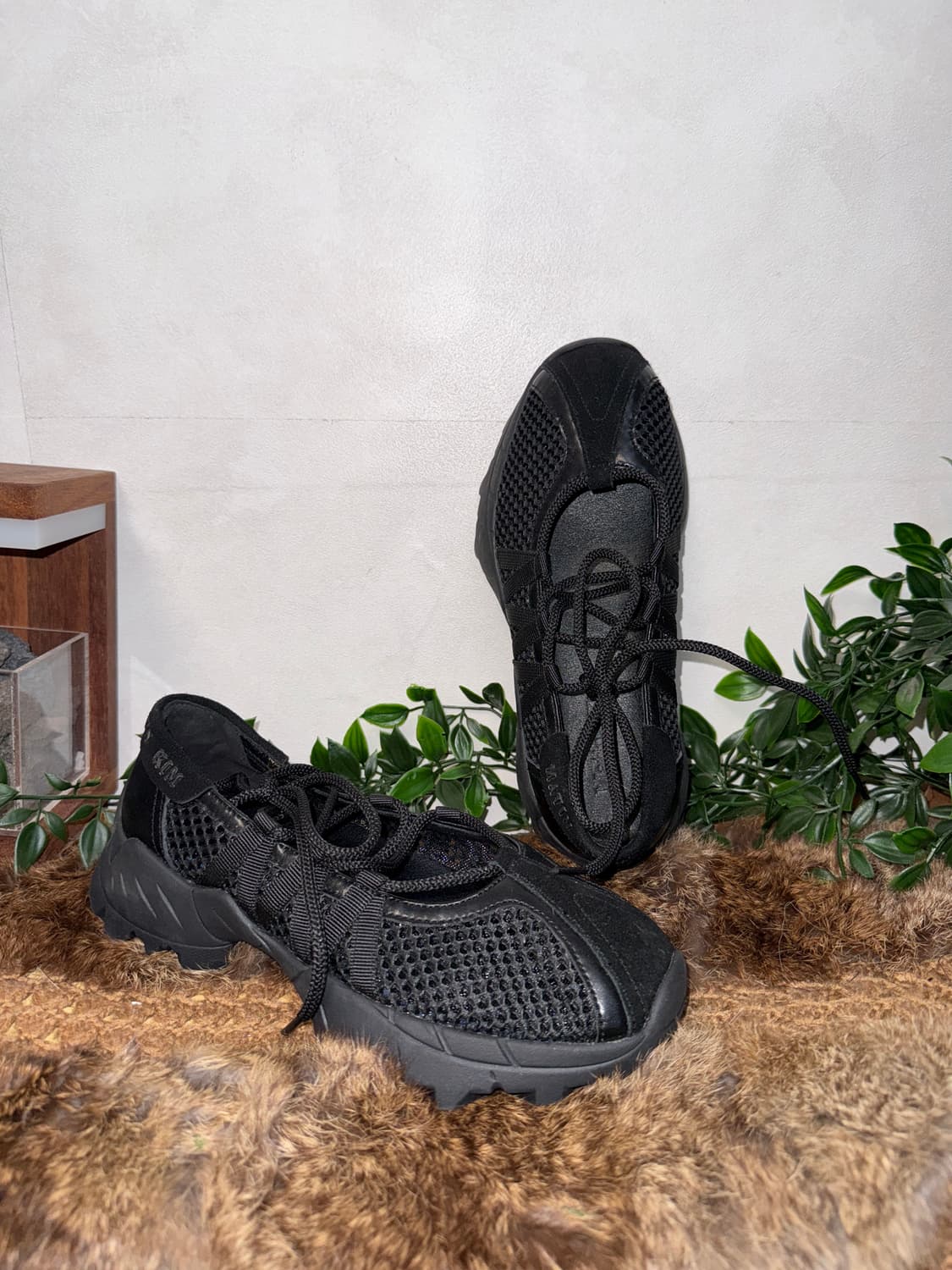 Matin Kim mesh ballet sneakers black  상품이미지1