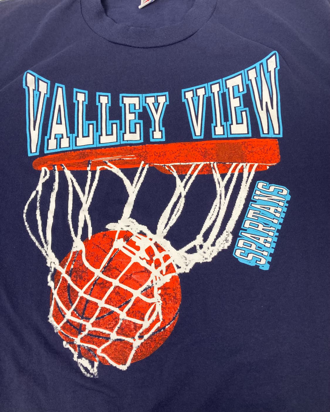 90s Double Stitched Tee (navy) 상품이미지5