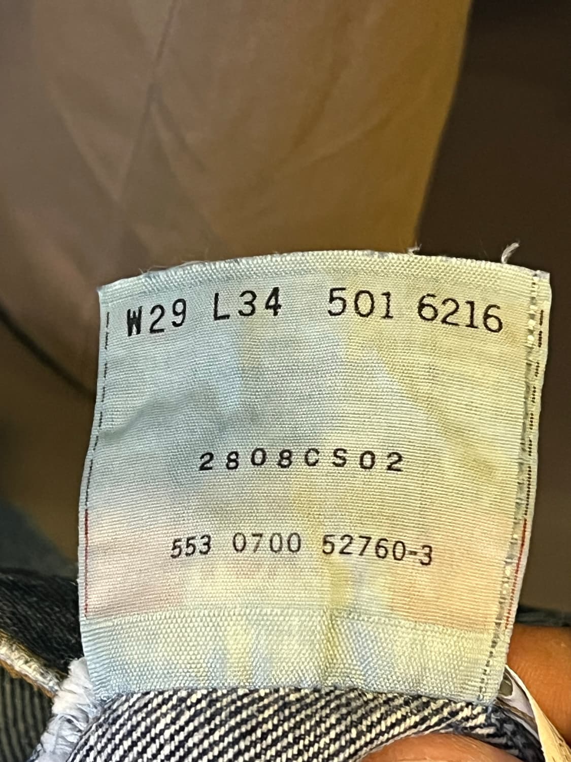 90년대 리바이스 501(미국제) 상품이미지8