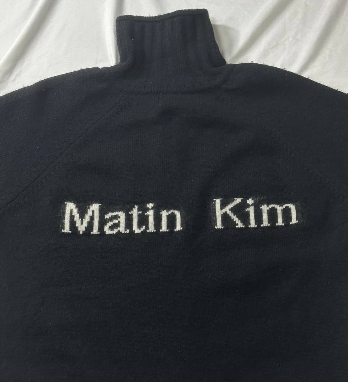 마뗑킴 니트 하프집업 가디건  상품이미지4