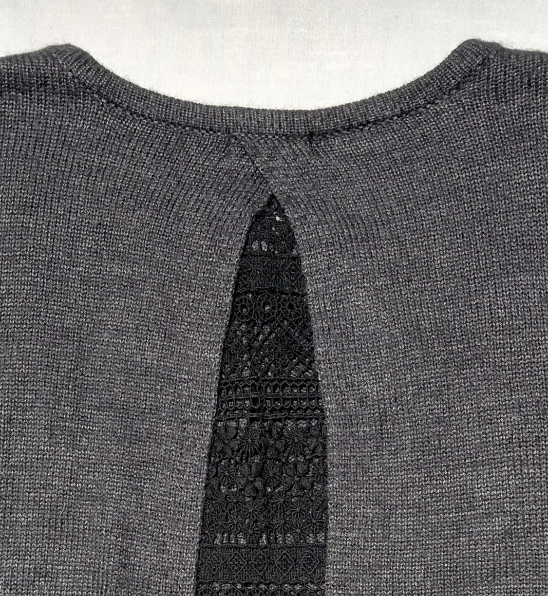 Mackintosh Philosophy 레이스 배색 니트 가디건 (38) 상품이미지9