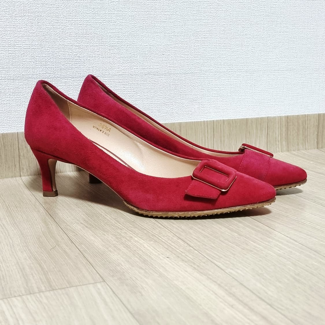 토즈 TOD'S 스웨이드 펌프스 구두 힐 (235/표기36.5) 준새상품 상품이미지3