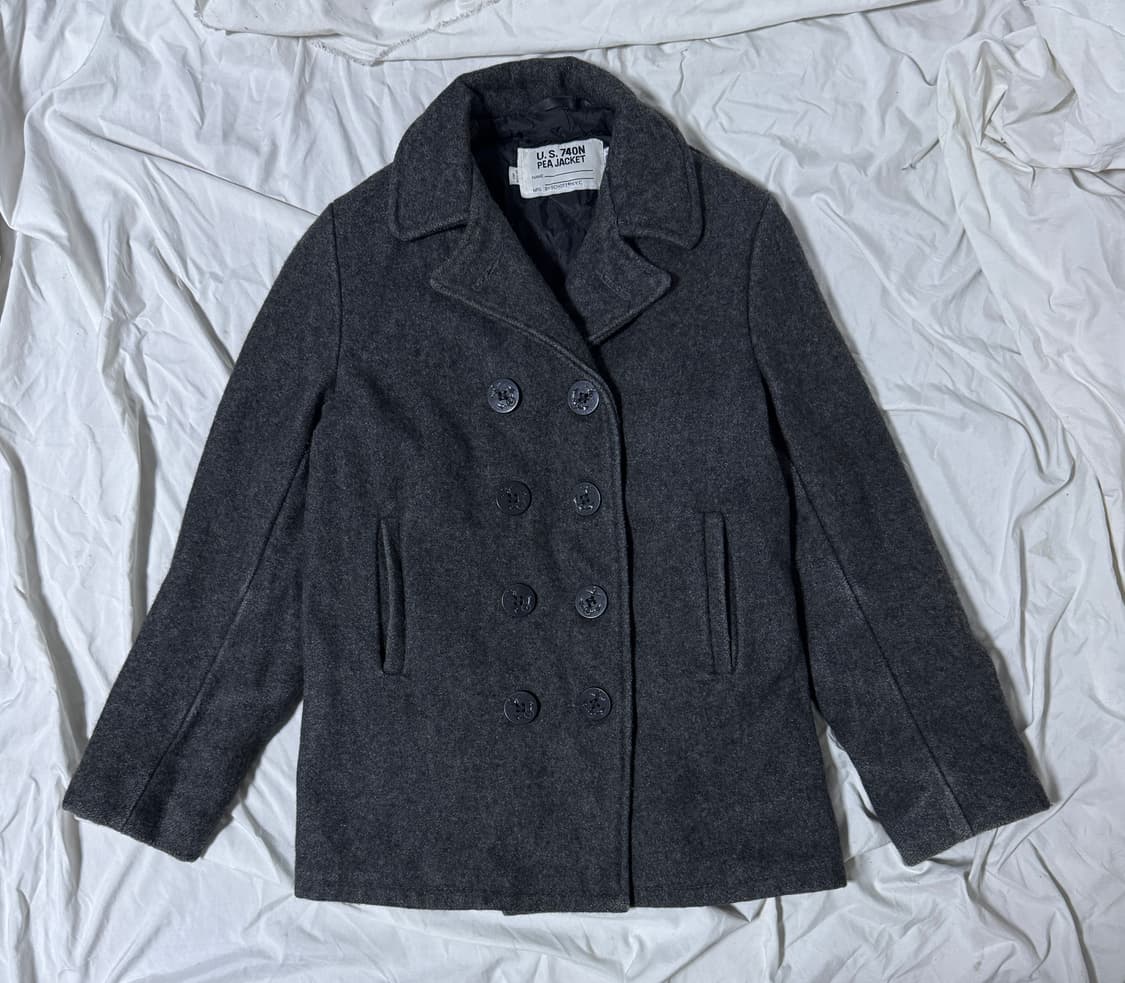 Usa 쇼트 울 피코트 상품이미지1