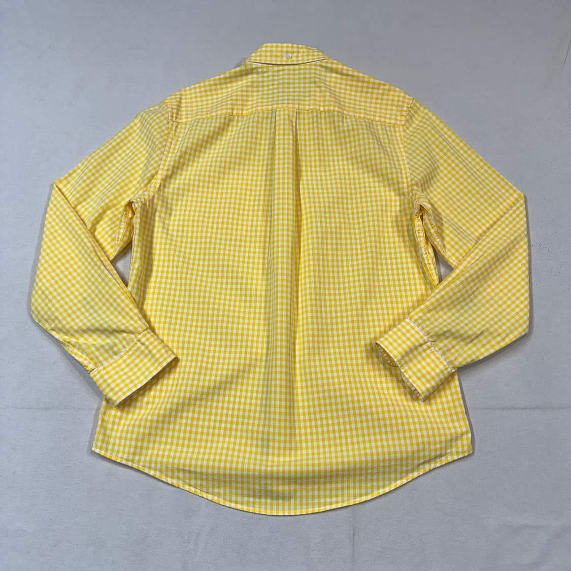 M) 타미힐피거 클래식핏 옐로우 깅엄 체크 셔츠 상품이미지5