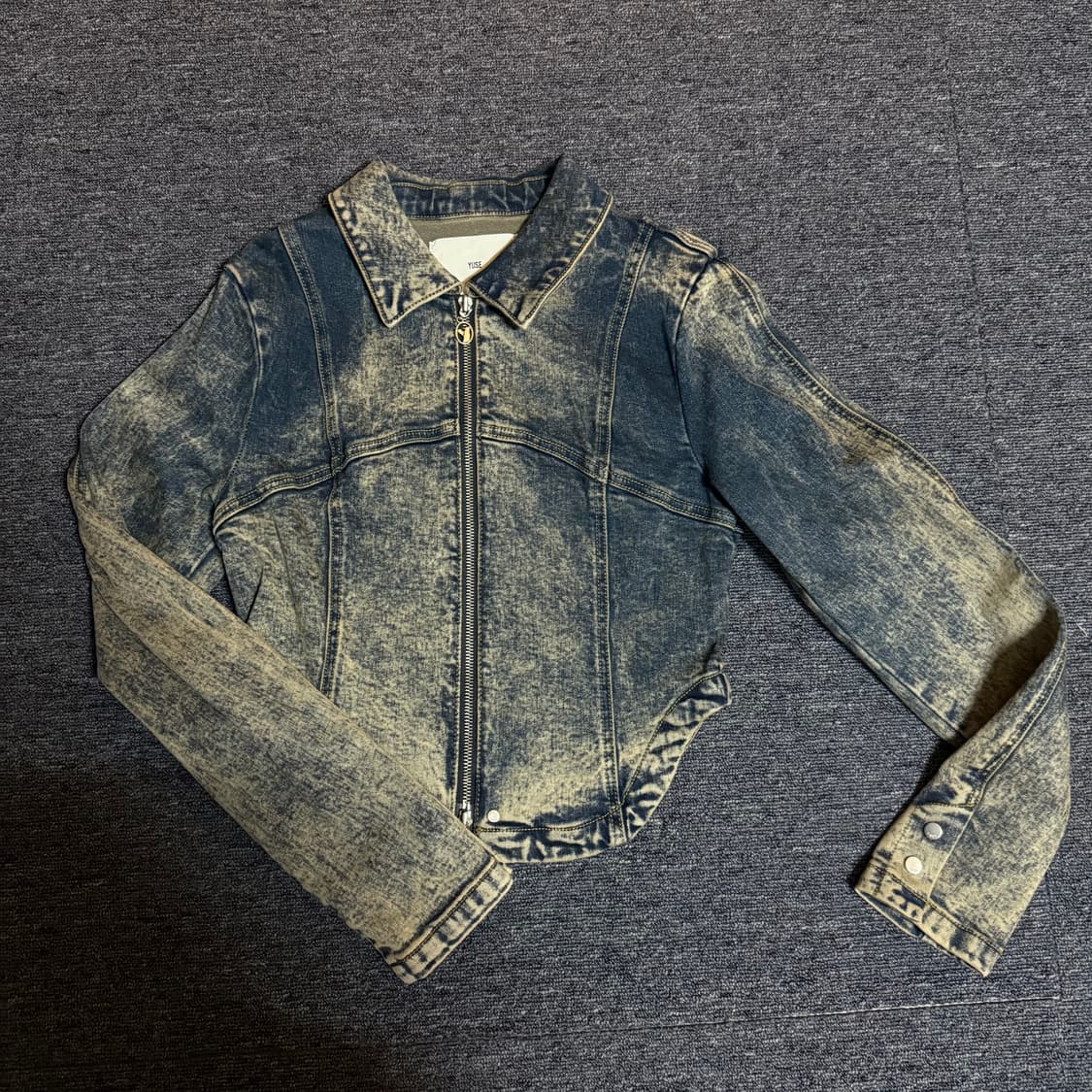 유즈 YUSE 투웨이 데님 셔츠 자켓 상품이미지2