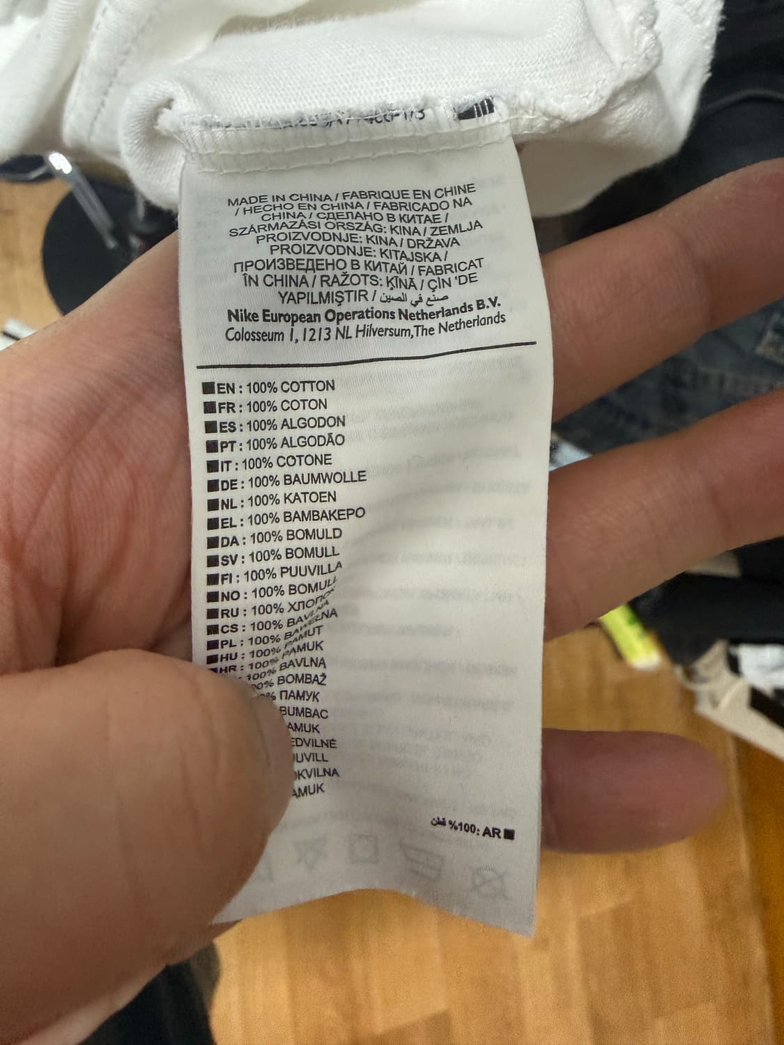 [L] 나이키 ACG 반팔 티셔츠 화이트 상품이미지5