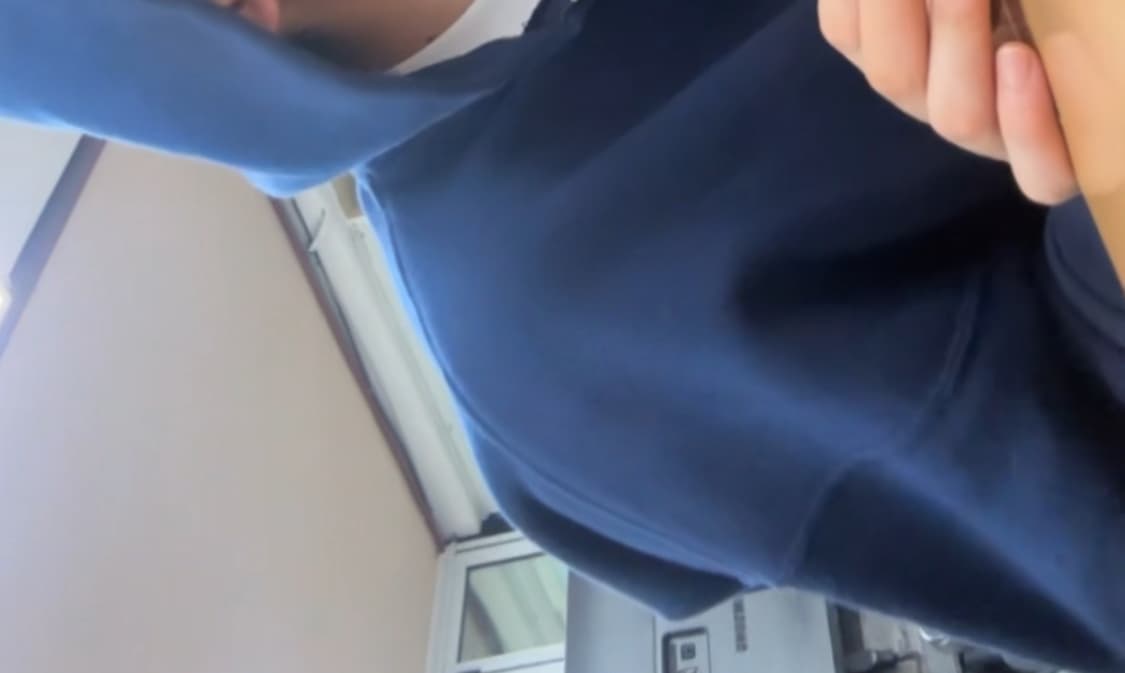 러셀 애슬래틱 네이비 후드집업 L 상품이미지5