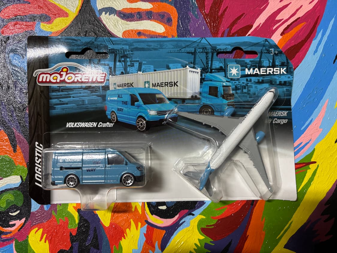 미개봉) 머스크 폭스바겐 크래프트 에어 카르고 다이캐스트 인테리어 소품  상품이미지1