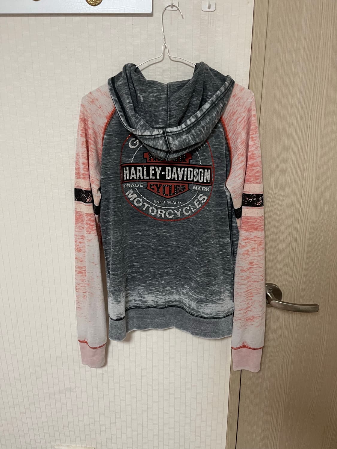 할리데이비슨 큐빅 후드집업 상품이미지2