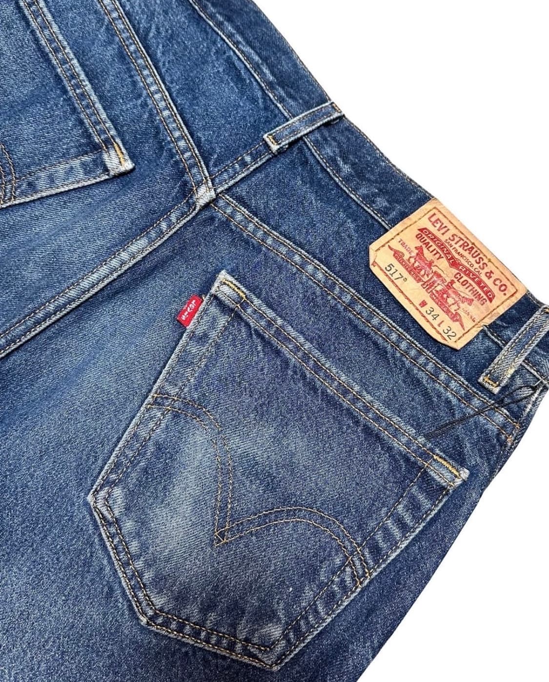 리바이스 517 부츠컷 데님 팬츠 34x32 made in usa 상품이미지7