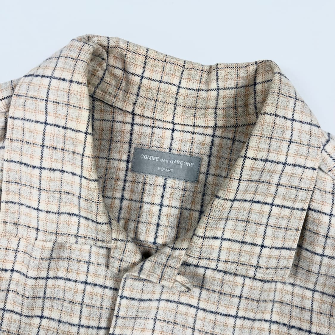 꼼데가르송 옴므 체크 셔츠 베스트 상품이미지1