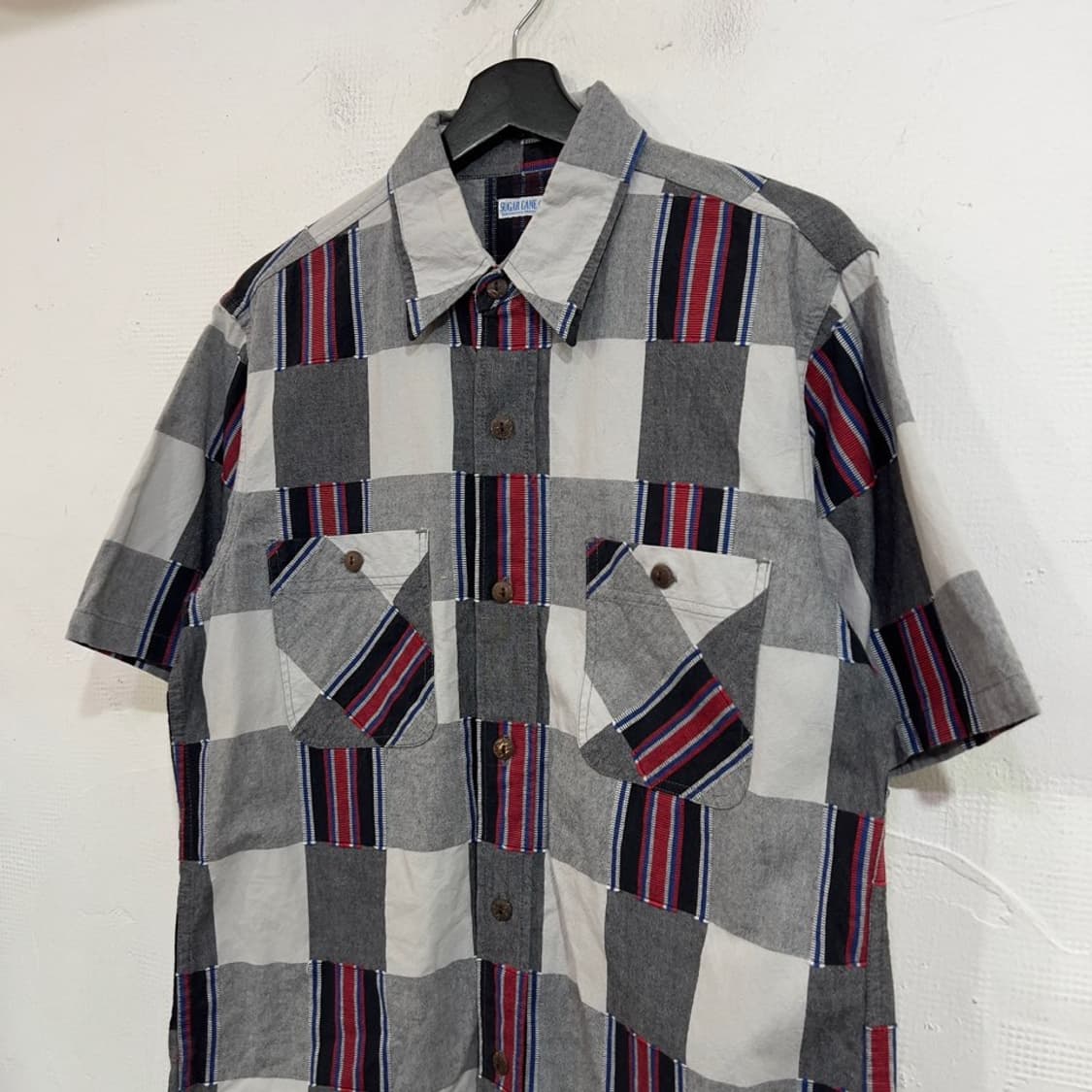 슈가케인 멀티패턴 반팔 셔츠 상품이미지4