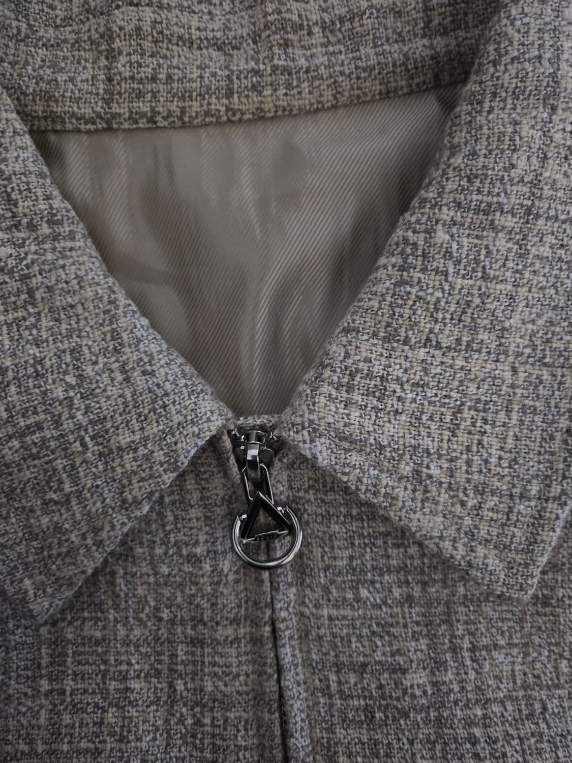 [거의 새것] 솔리드옴므 트위드 자켓 50 상품이미지3