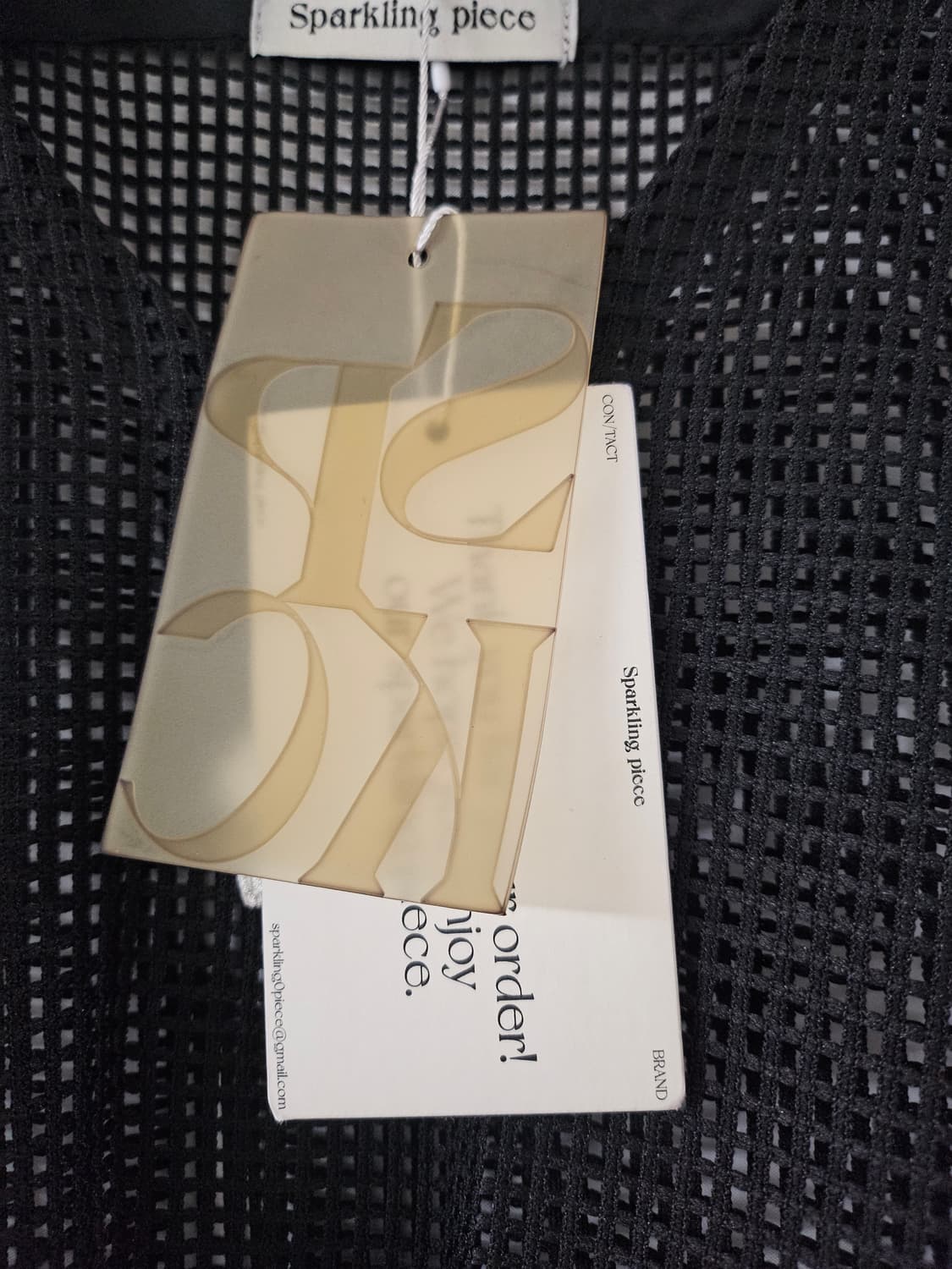 스파클링피스 메쉬워프 드레스 상품이미지6