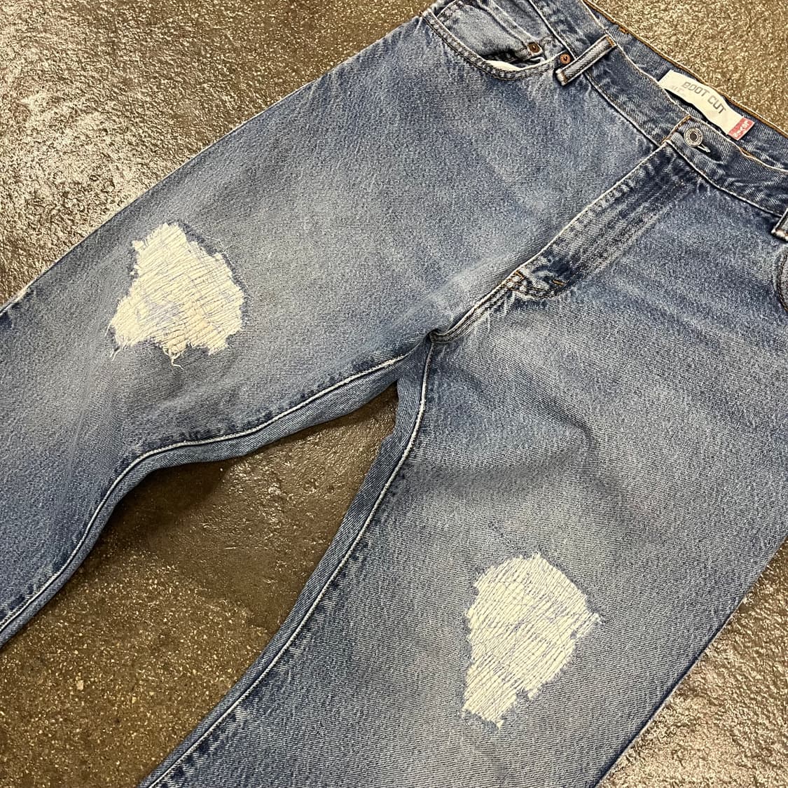 리바이스517 부츠컷 리페어진 (36“) 상품이미지2