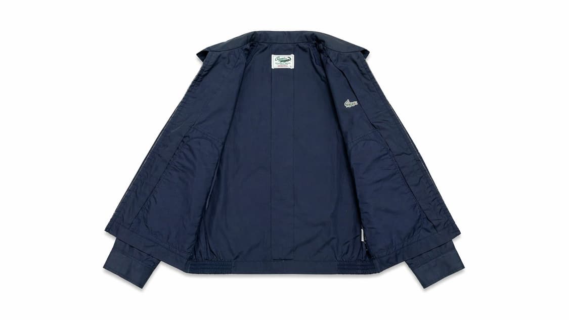 JPN 90s 일본 빈티지 아메카지 올드 크로커다일 네이비 해링턴 자켓 상품이미지3