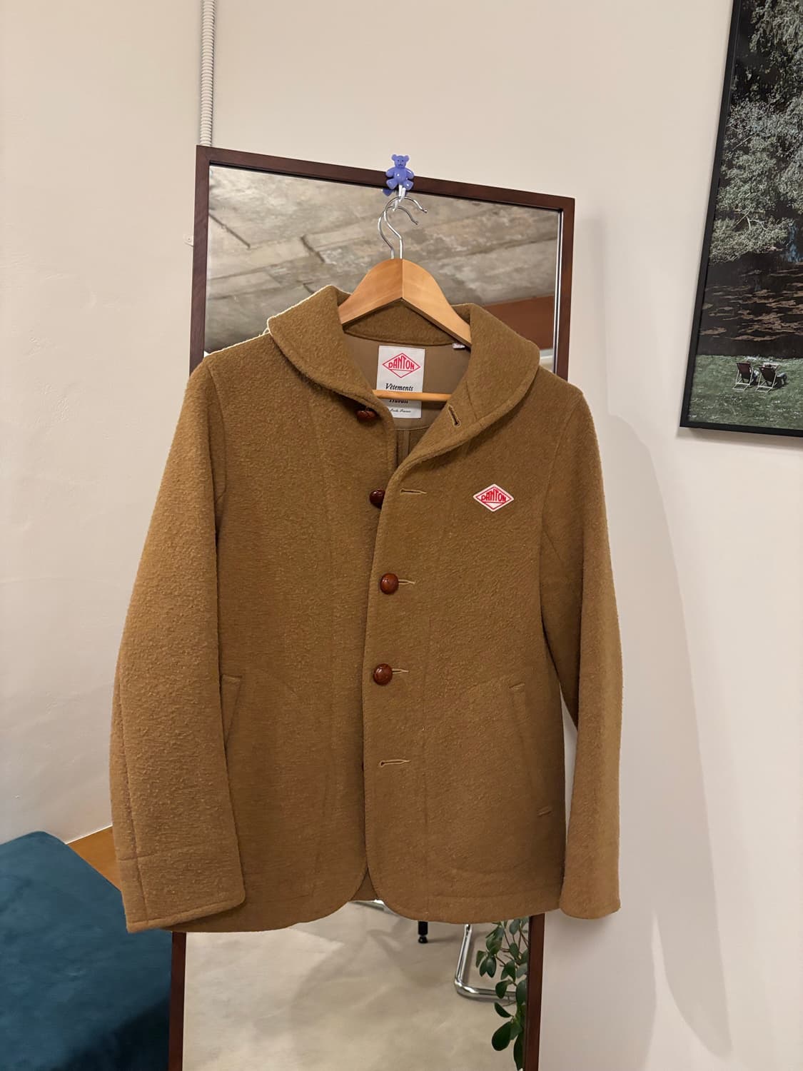 DANTON 단톤 브라운 모직 자켓 상품이미지1