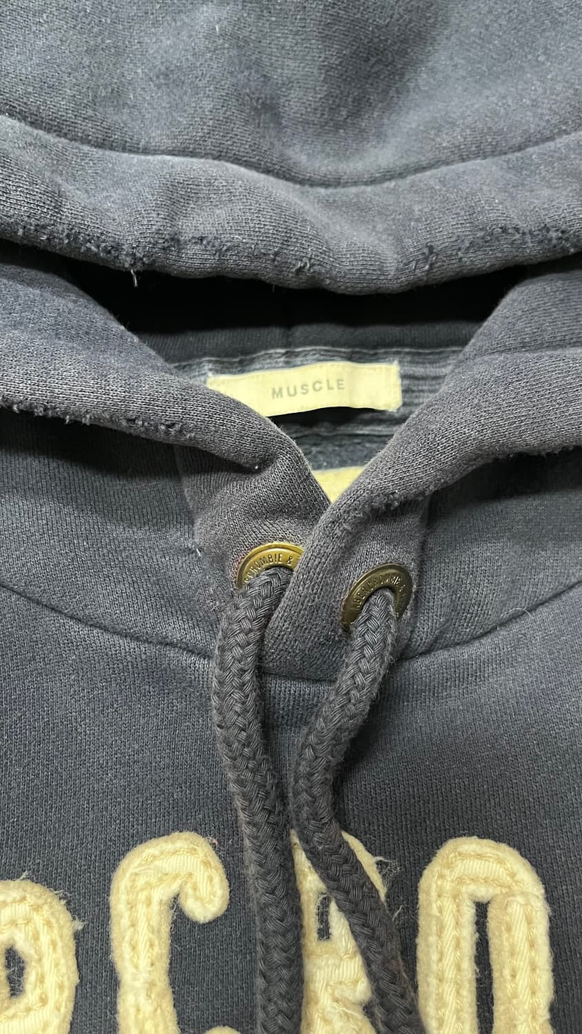 아베크롬비 후드 사이드라인 y2k 네이비 M 상품이미지4