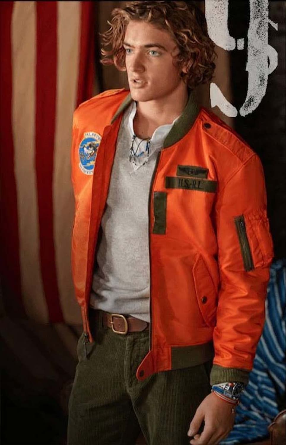 폴로 랄프로렌 코듀로이 올리브 트라우저 팬츠 상품이미지4