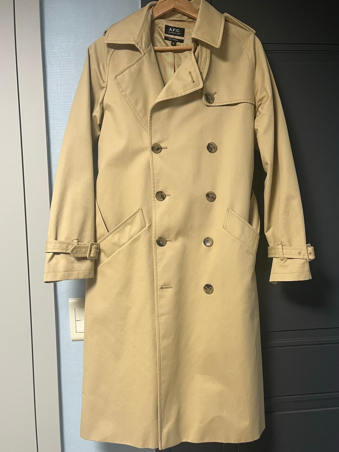 A.P.C 트렌치코트 36사이즈 상품이미지1