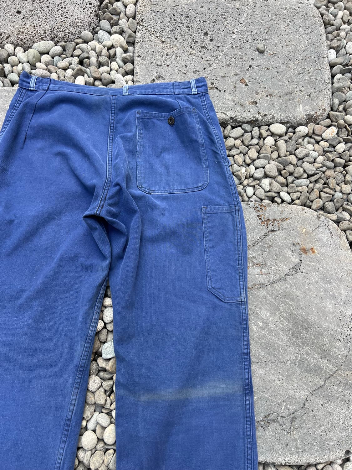 (34인치)OLD VINTAGE FADED BLUE 빈티지프렌치워크팬츠 상품이미지9