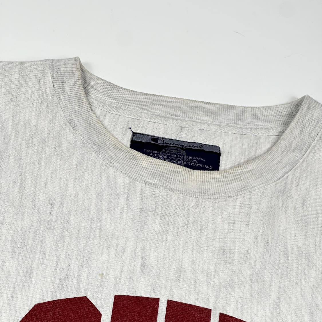 챔피온 리버스위브 칼리지 오트밀 맨투맨 (실측 XXL) 상품이미지3