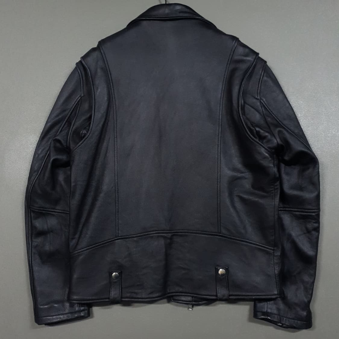 실측 M (95) 로파이 리얼 램스킨 레더 양가죽 라이더 자켓 LOFI 상품이미지8