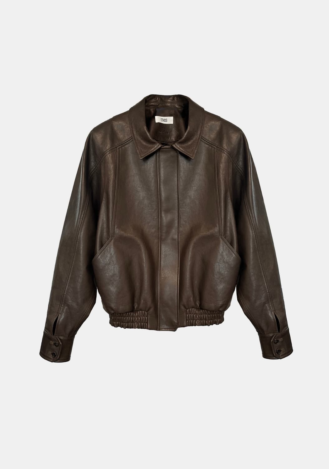 에토스 콜자켓 브라운 상품이미지1