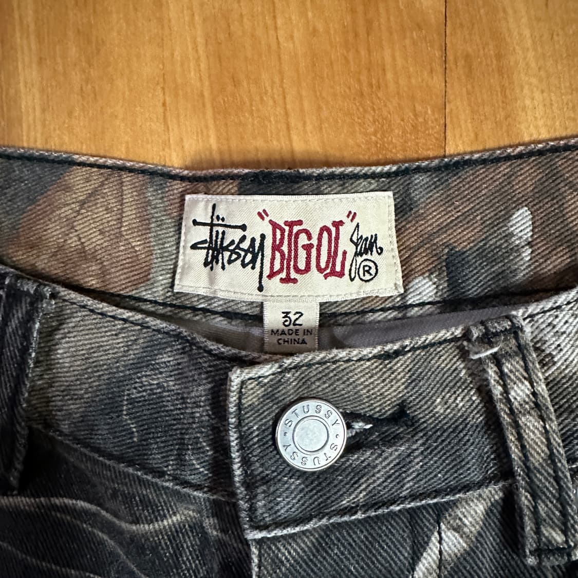 스투시 빅 올 진 리얼트리 팬츠 상품이미지2