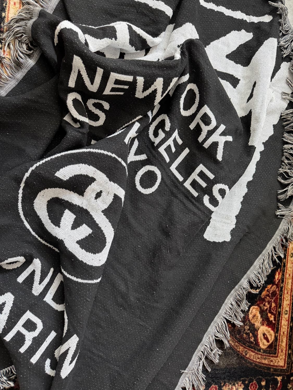 스투시 담요 상품이미지1