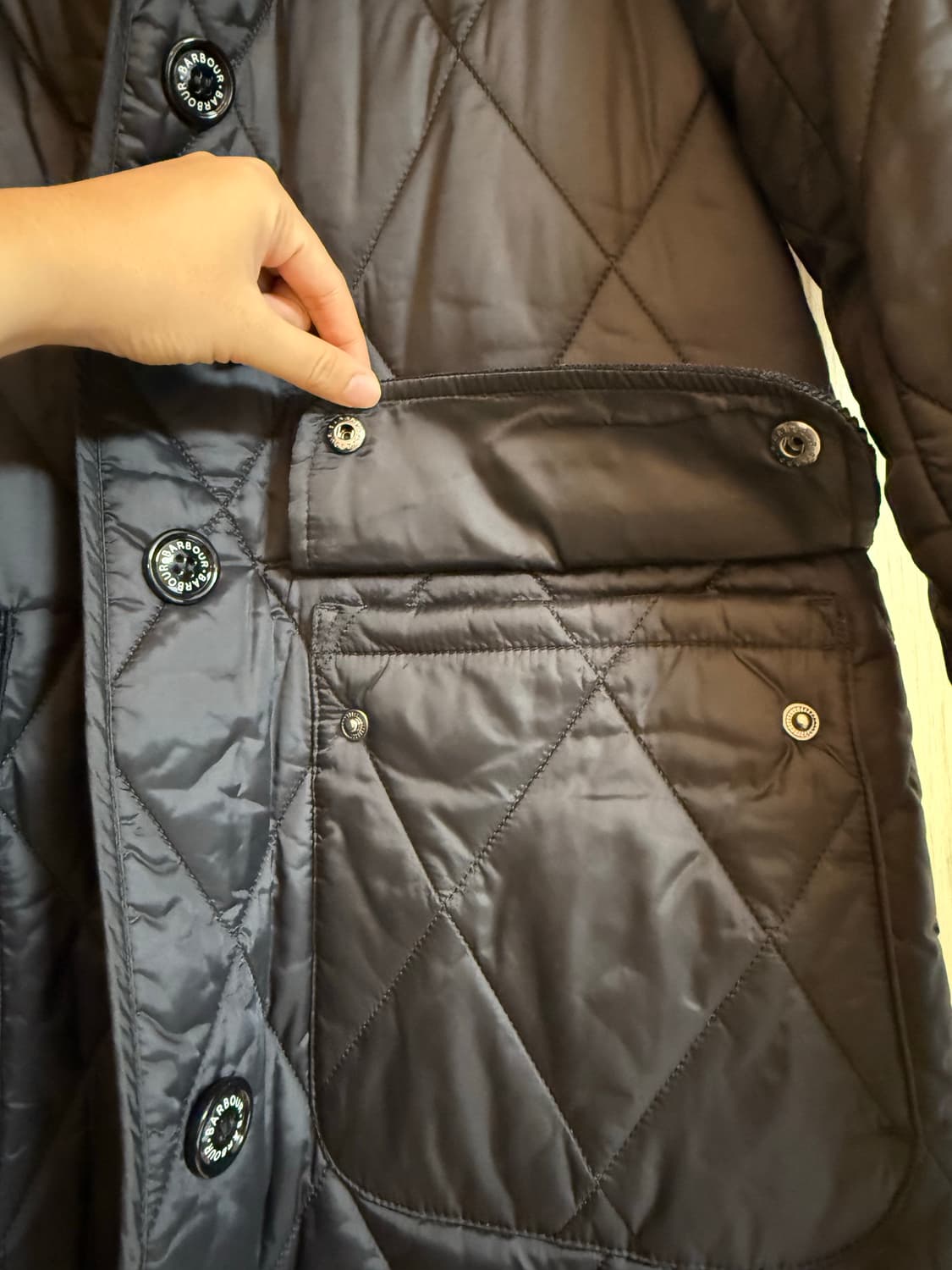 바버 자켓 패딩 상품이미지7