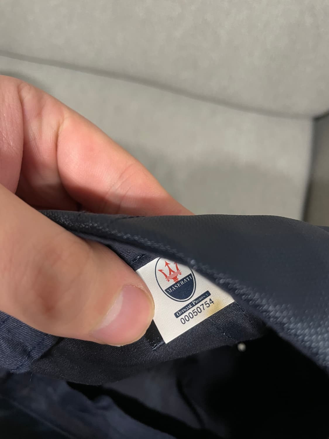 마세라티 네이비 볼캡 상품이미지5