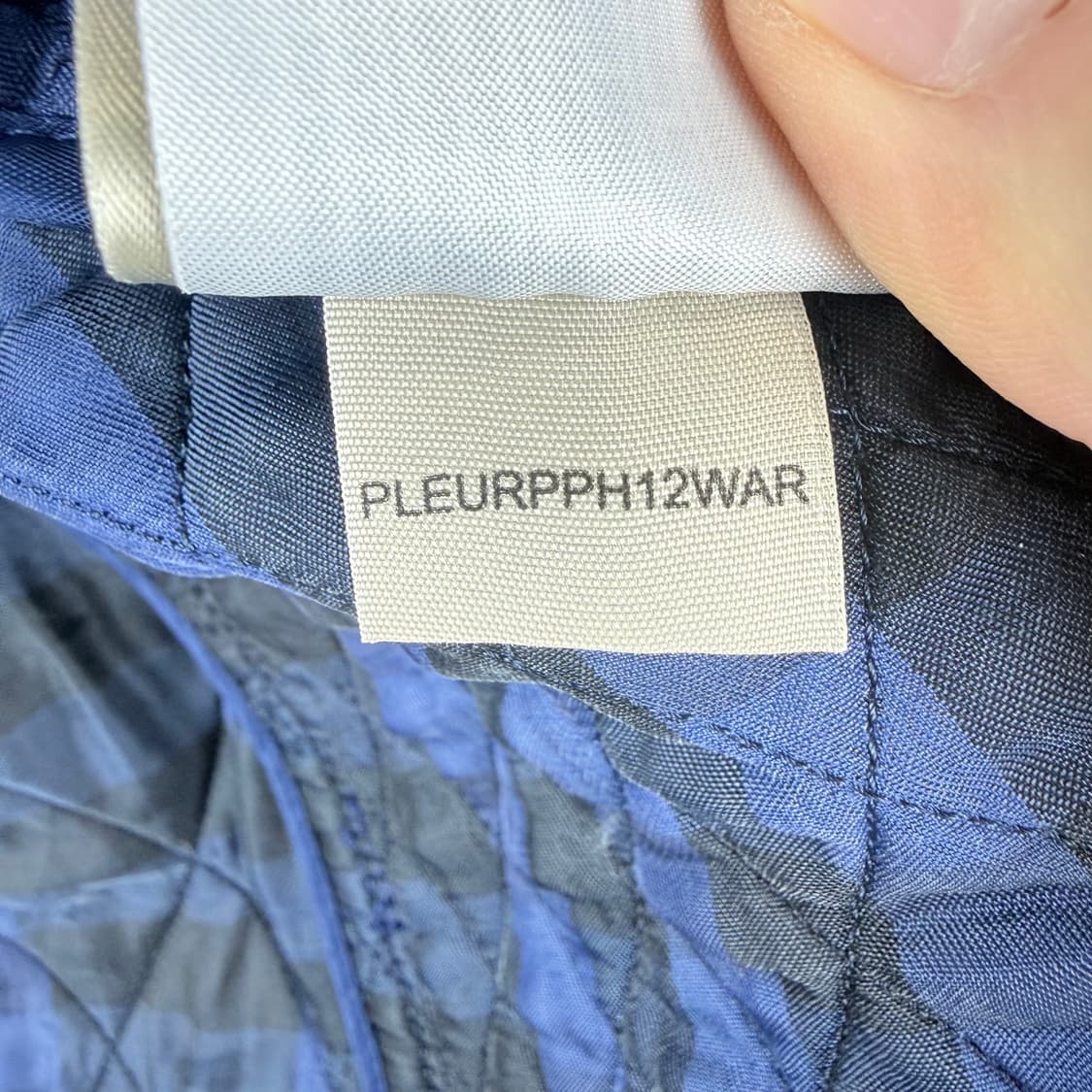 (6) 버버리 우먼스 퀄팅자켓 블루 상품이미지10