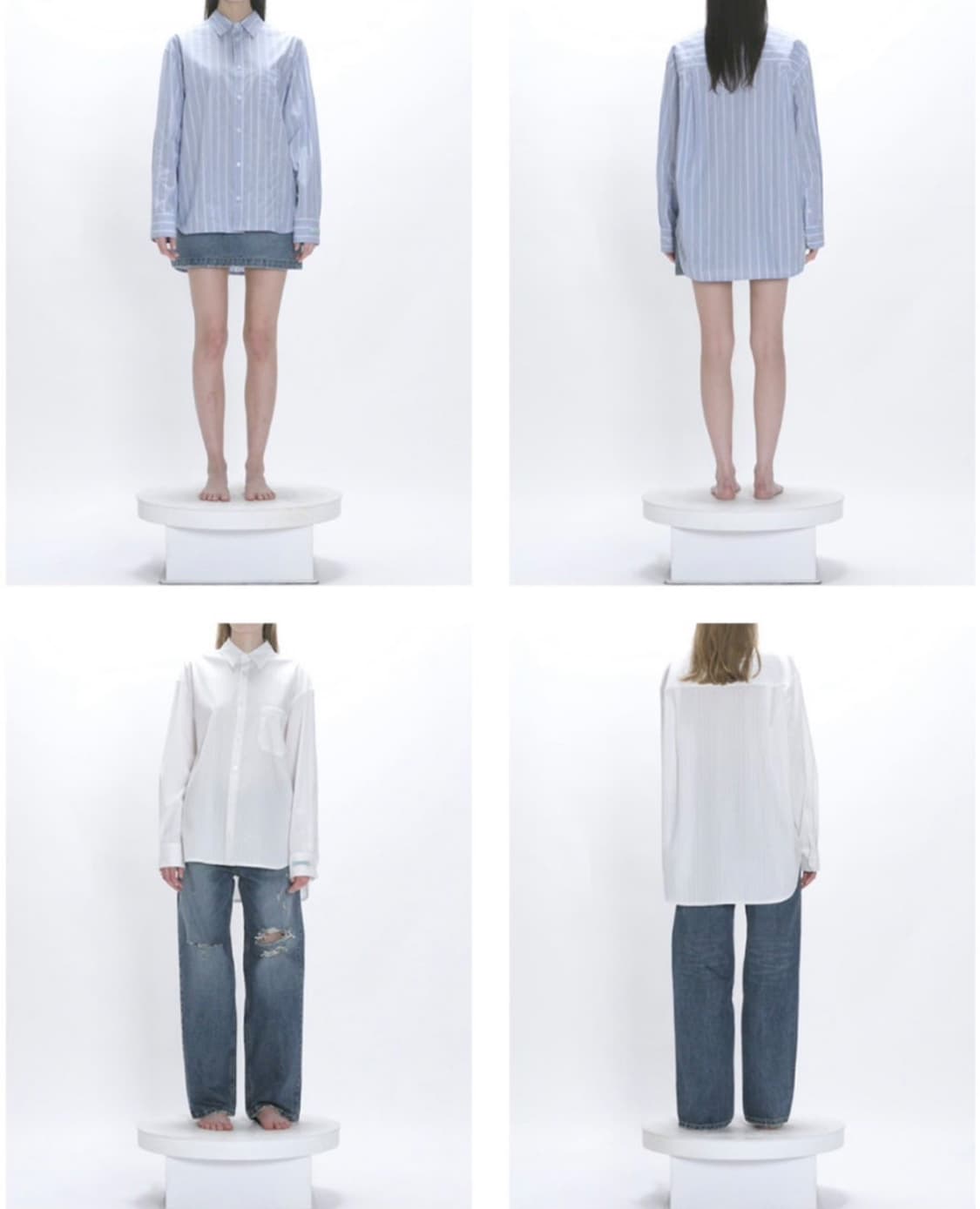 인스턴트펑크 베이직 스트라이프 셔츠  상품이미지6