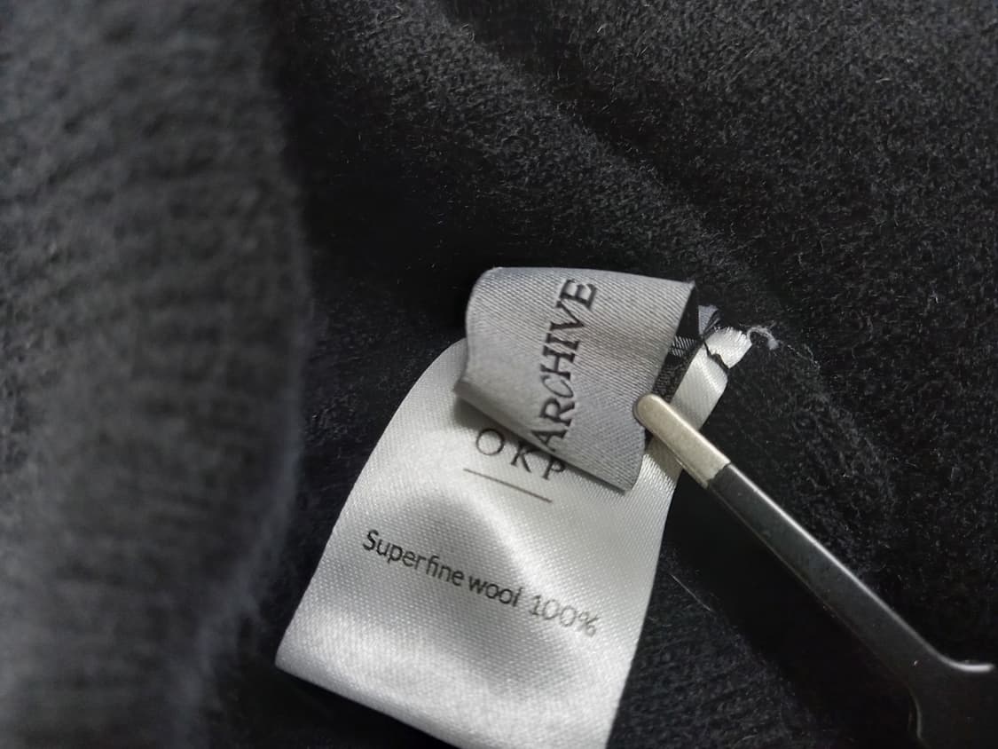 OKP ARCHIVE 춘추동 파인울 일자통핏 니트팬츠 F 44-66 상품이미지7