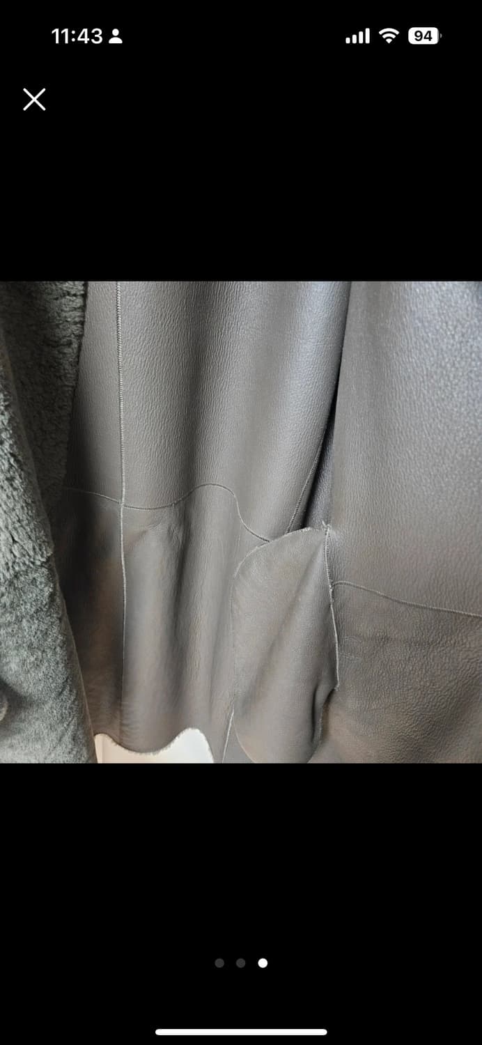 리얼 양털 리버시블 무스탕 상품이미지3