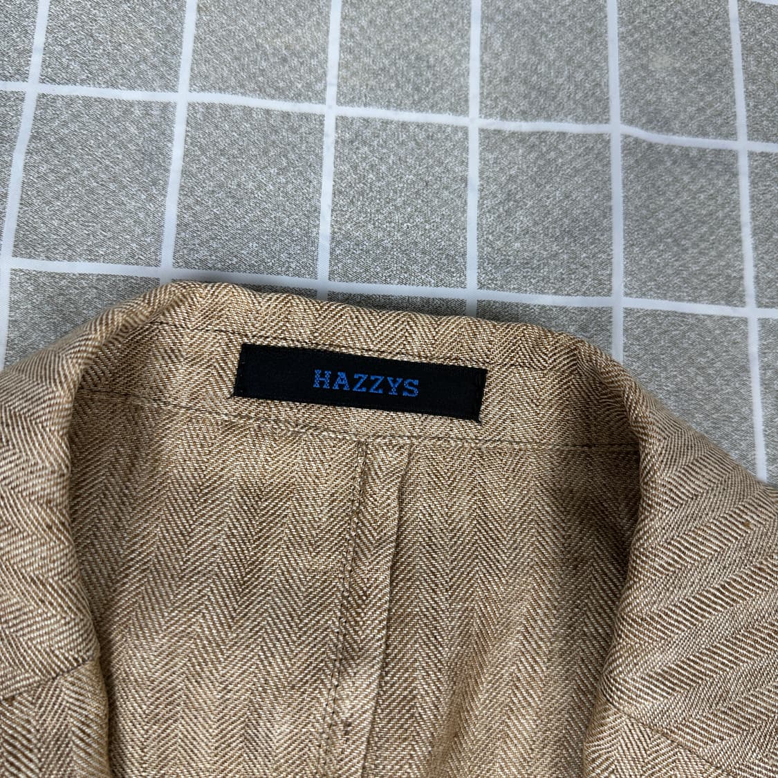 헤지스 프리미엄 린넨 블레이져 자켓 100 상품이미지4