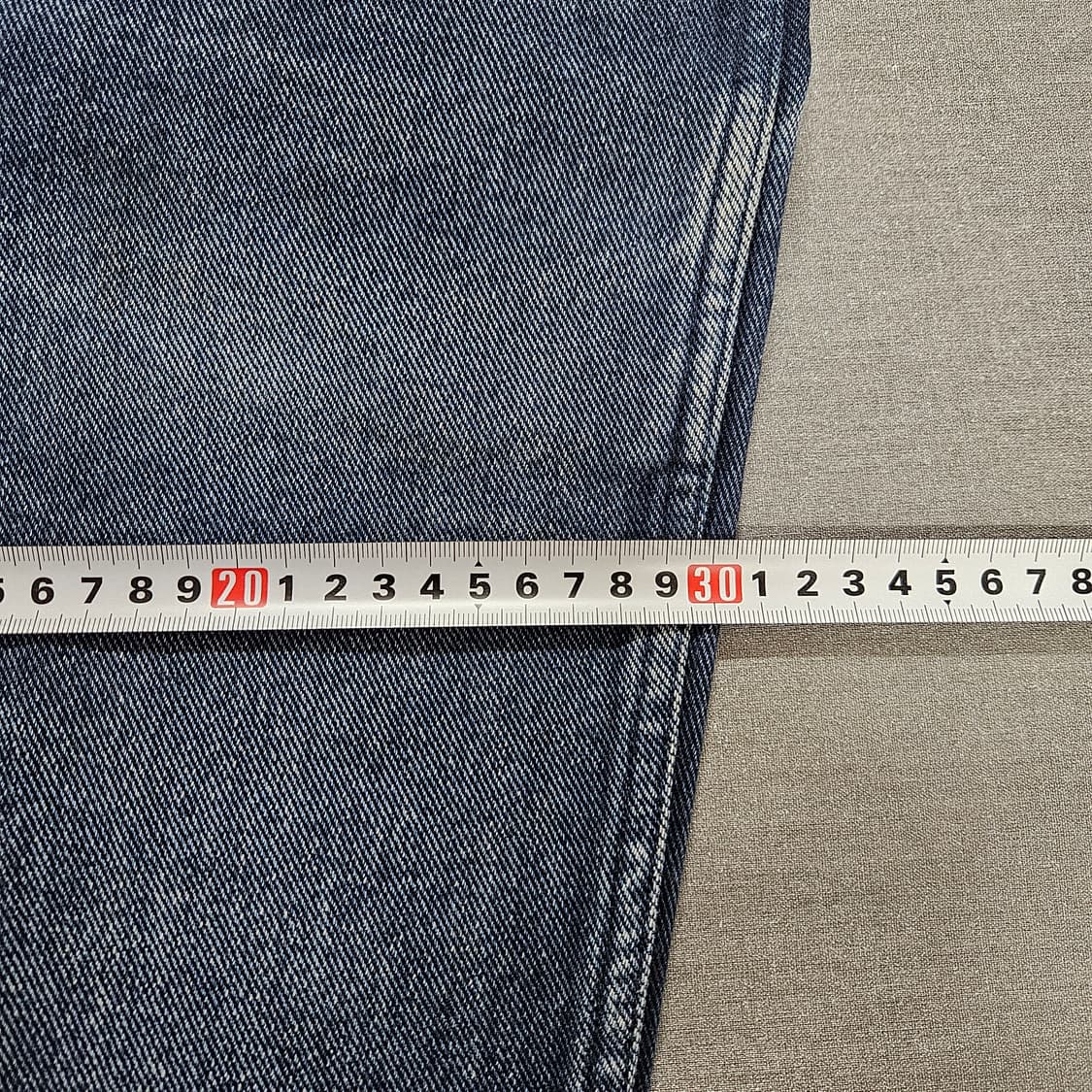 30 게스 90s 빈티지 스트레이트 워싱진 데님팬츠 상품이미지9