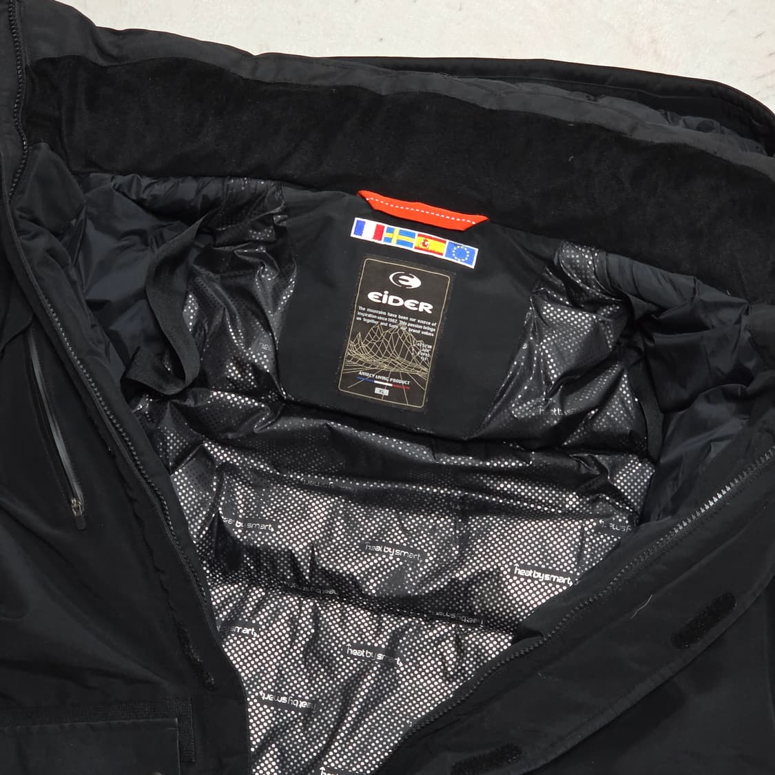 아이더 덕다운 사파리 블랙 패딩 상품이미지8