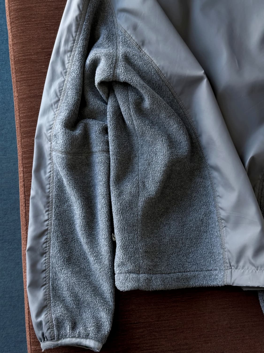 Fleece design zip blouson 상품이미지6