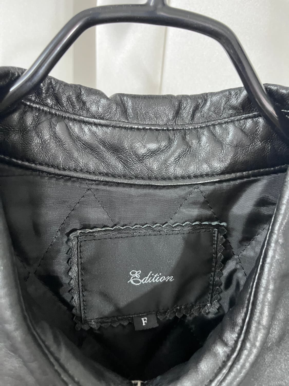 Edition leather jacket 상품이미지4