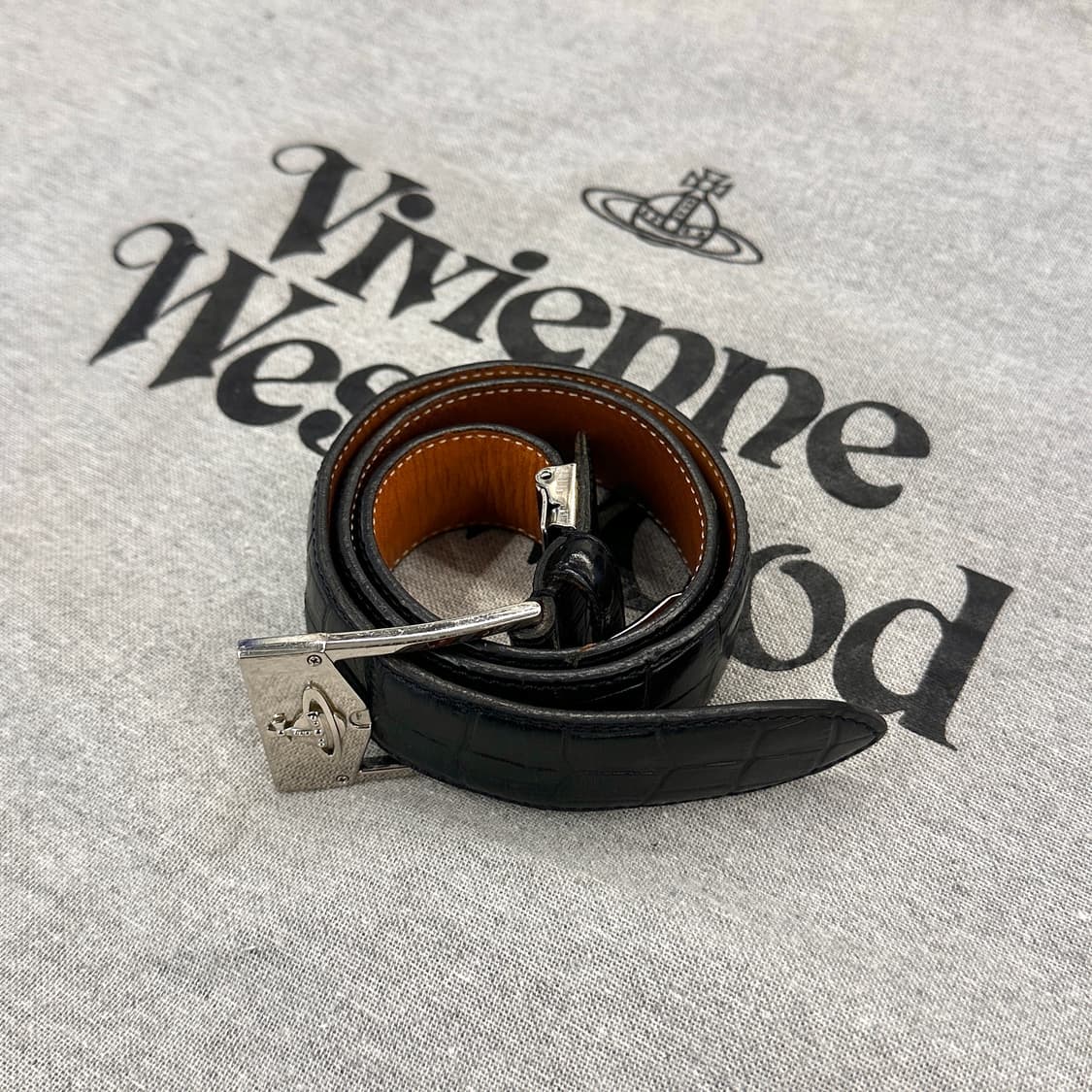 비비안웨스트우드 오브 가죽벨트 상품이미지1