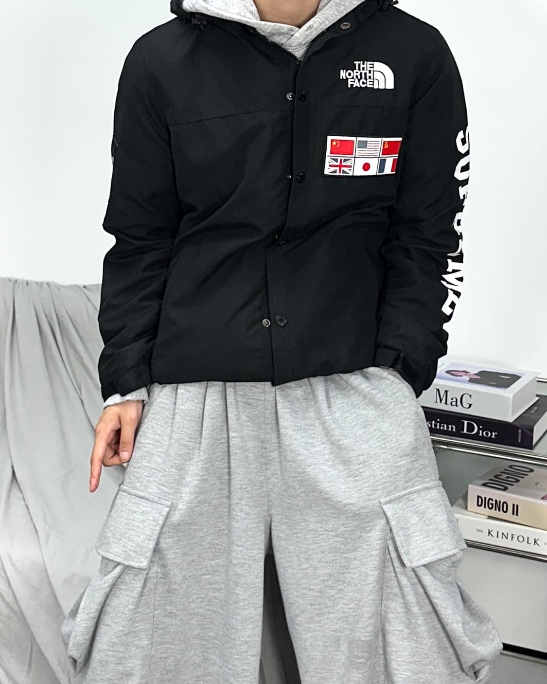 노스페이스 x 슈프림 익스페디션 코치 자켓 M 상품이미지2