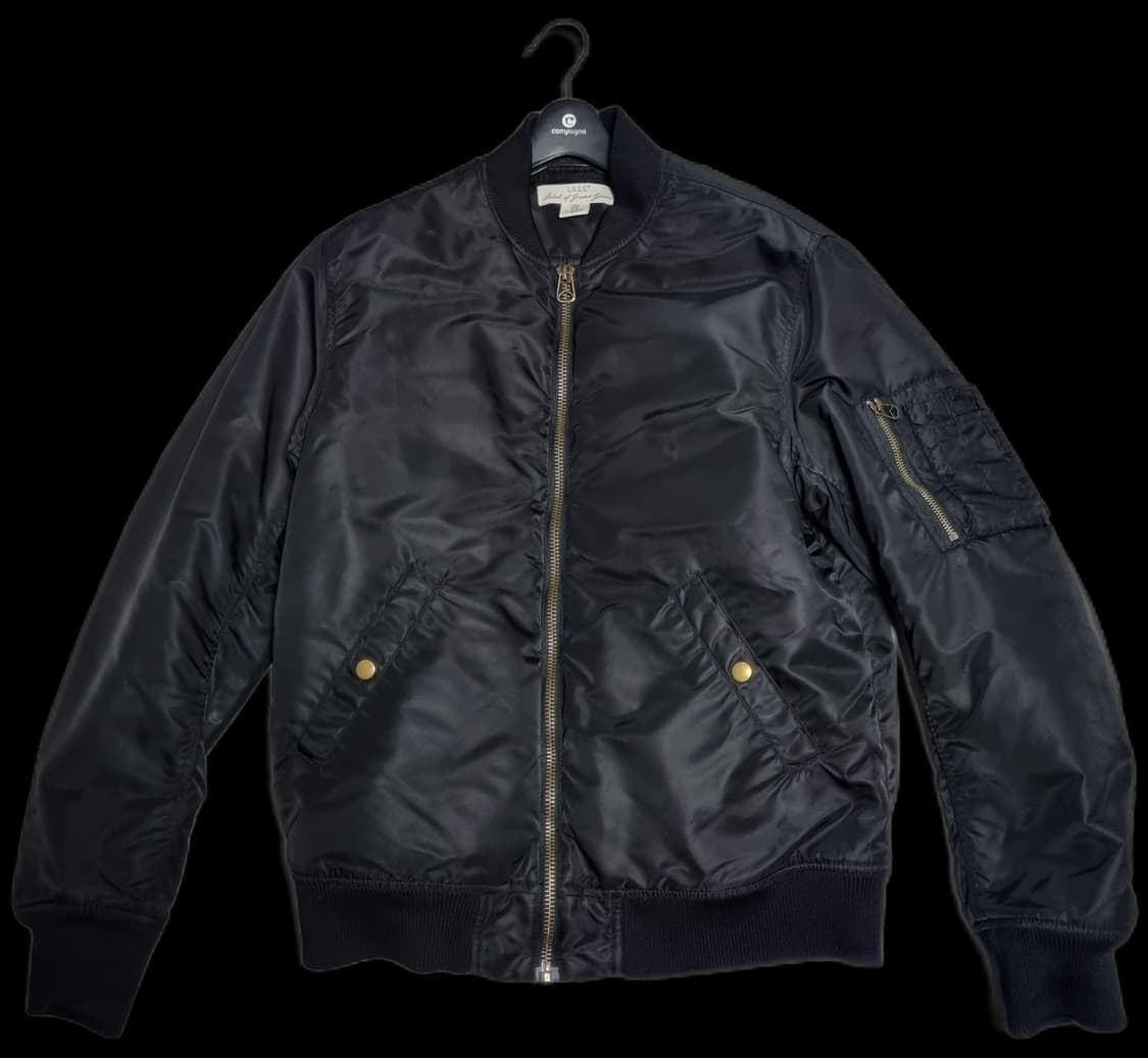 H&M 블랙 MA-1 봄버 자켓 M 사이즈 상품이미지1