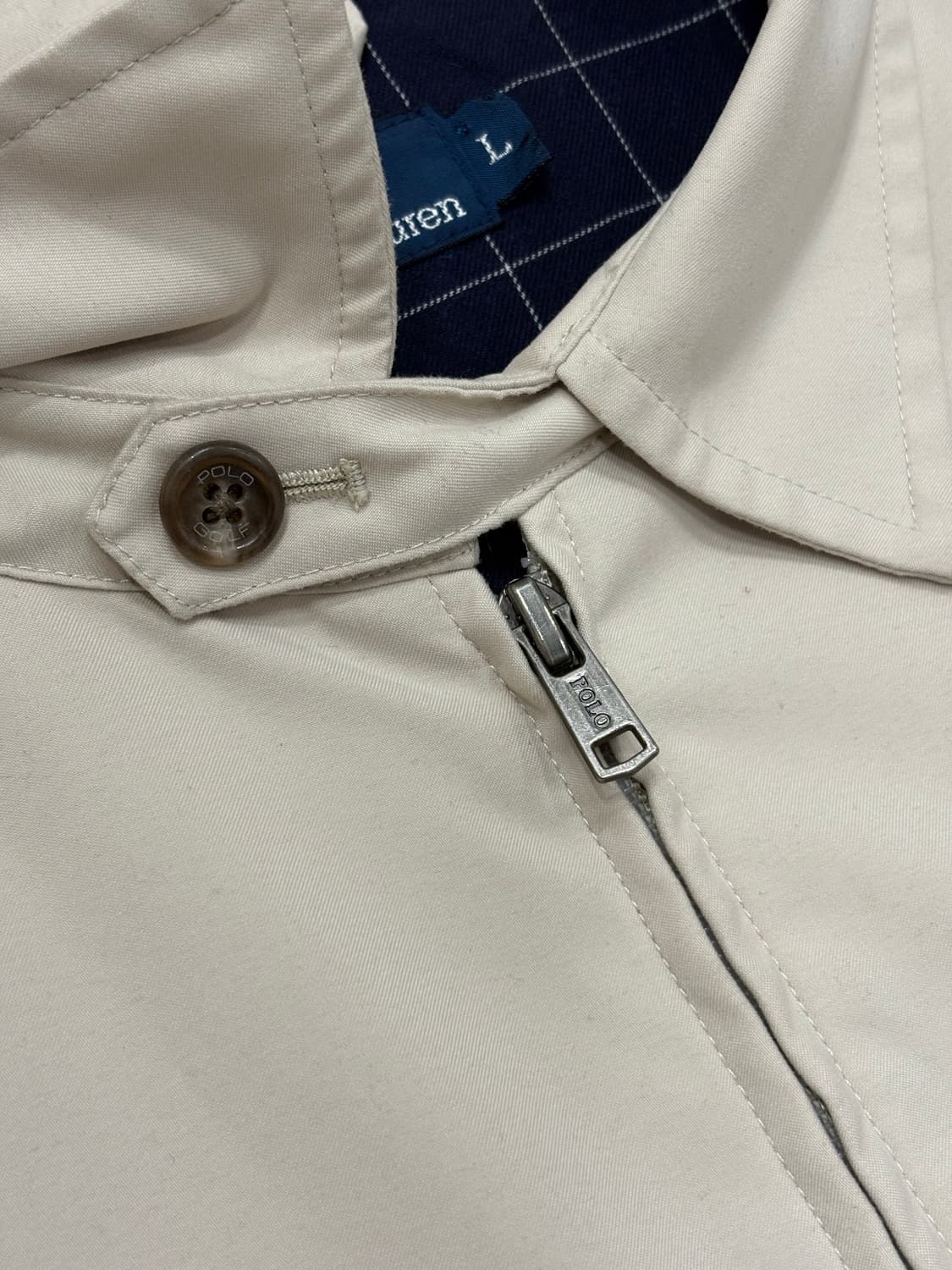 Polo 폴로랄프로렌 베이지 해링턴 자켓 상품이미지4