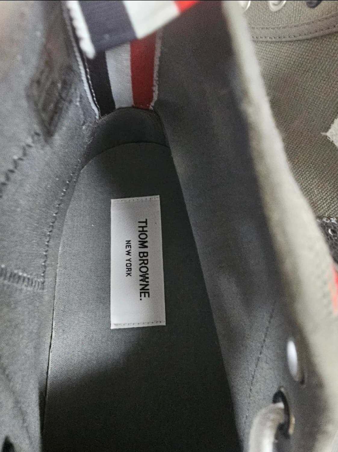 톰브라운 브로그 하이탑 스니커즈(8/265/새상품급) 상품이미지8