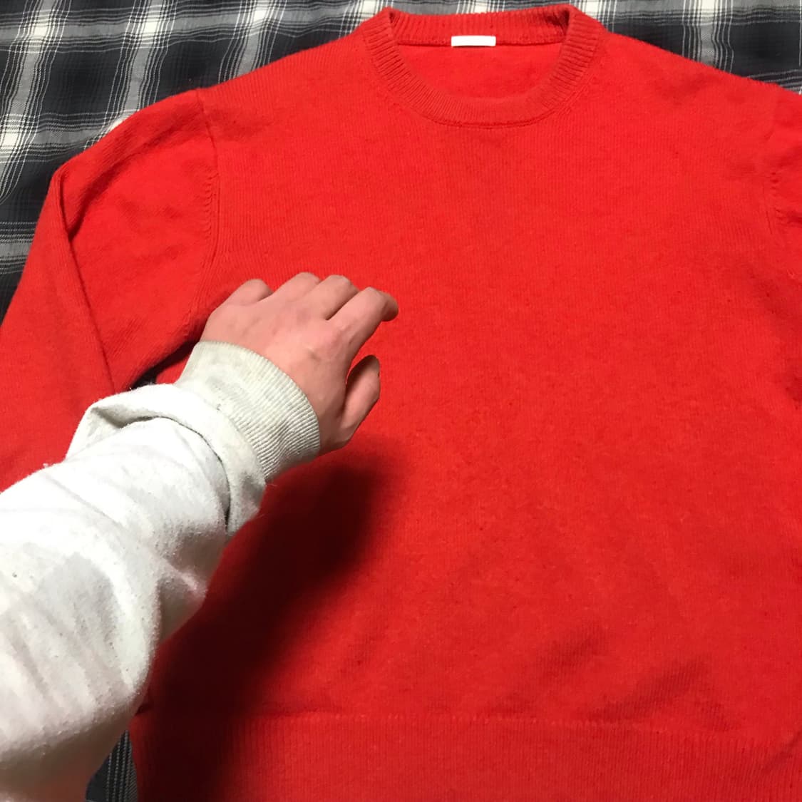 Gu 재팬 오렌지 오버핏 스웨터 니트  상품이미지5